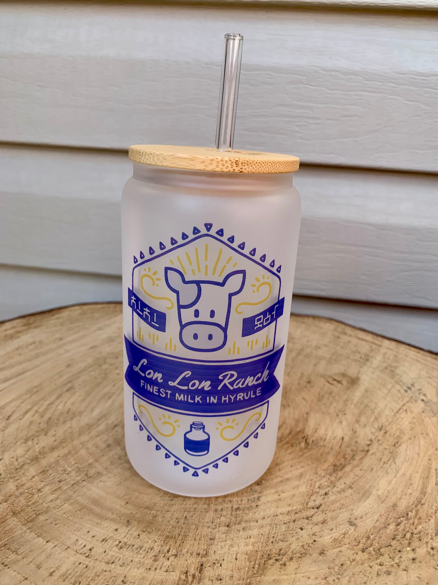 Verre givré isotherme 16 onces LON LON RANCH