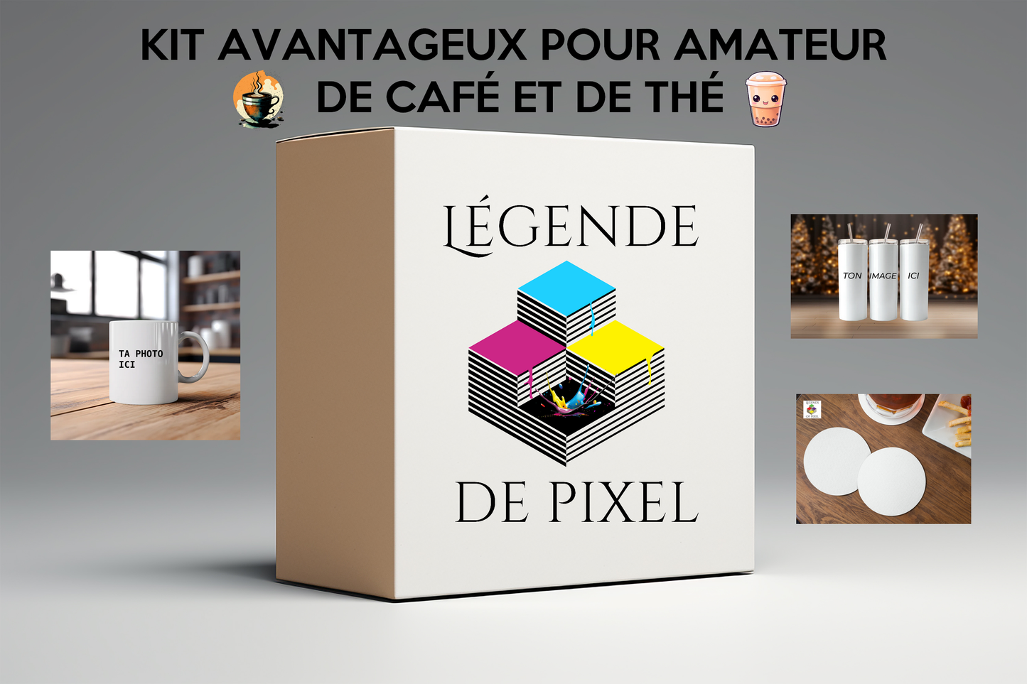 Kit avantageux pour amateur de Café et de Thé