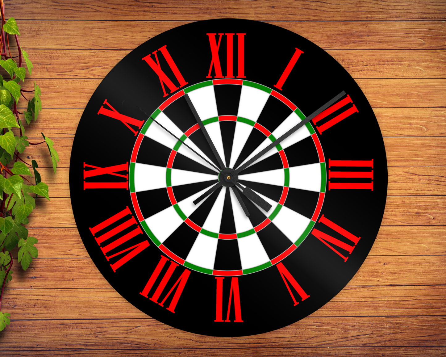 Horloge en Métal Partie de Darts