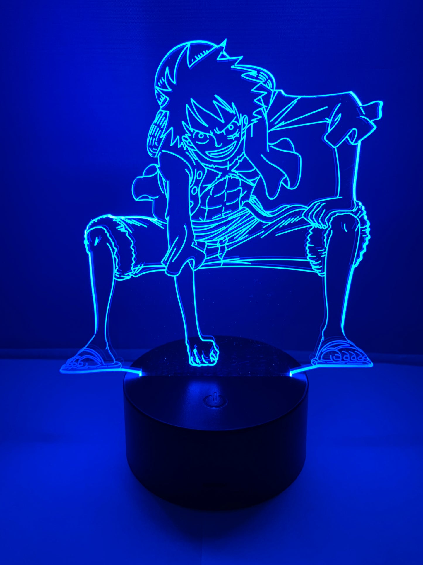 Lampe 3D DEL Luffy One Piece