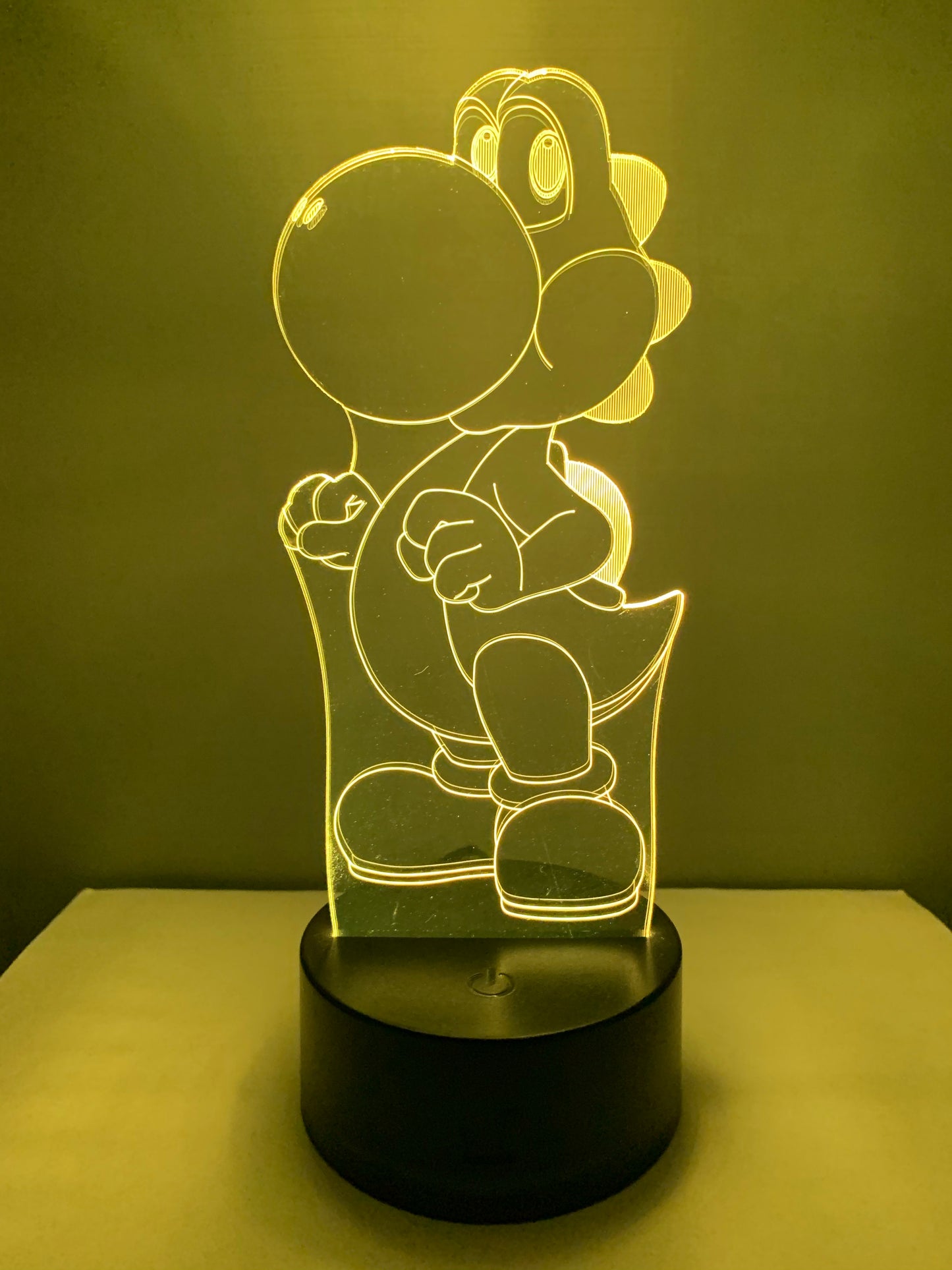 Lampe 3D DEL New Yoshi (Super Mario)