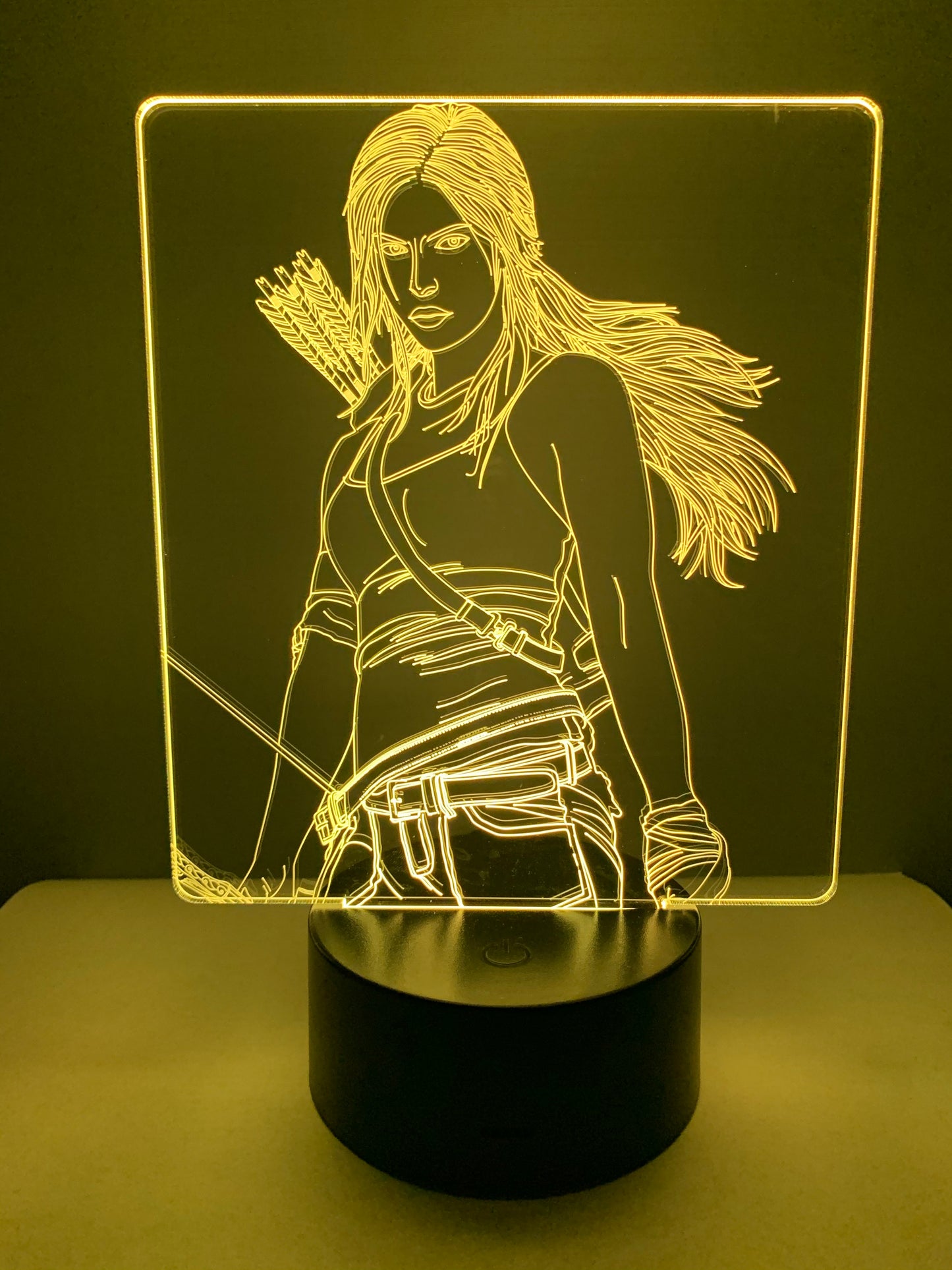Lampe 3D DEL Tomb Raider - Lara Croft