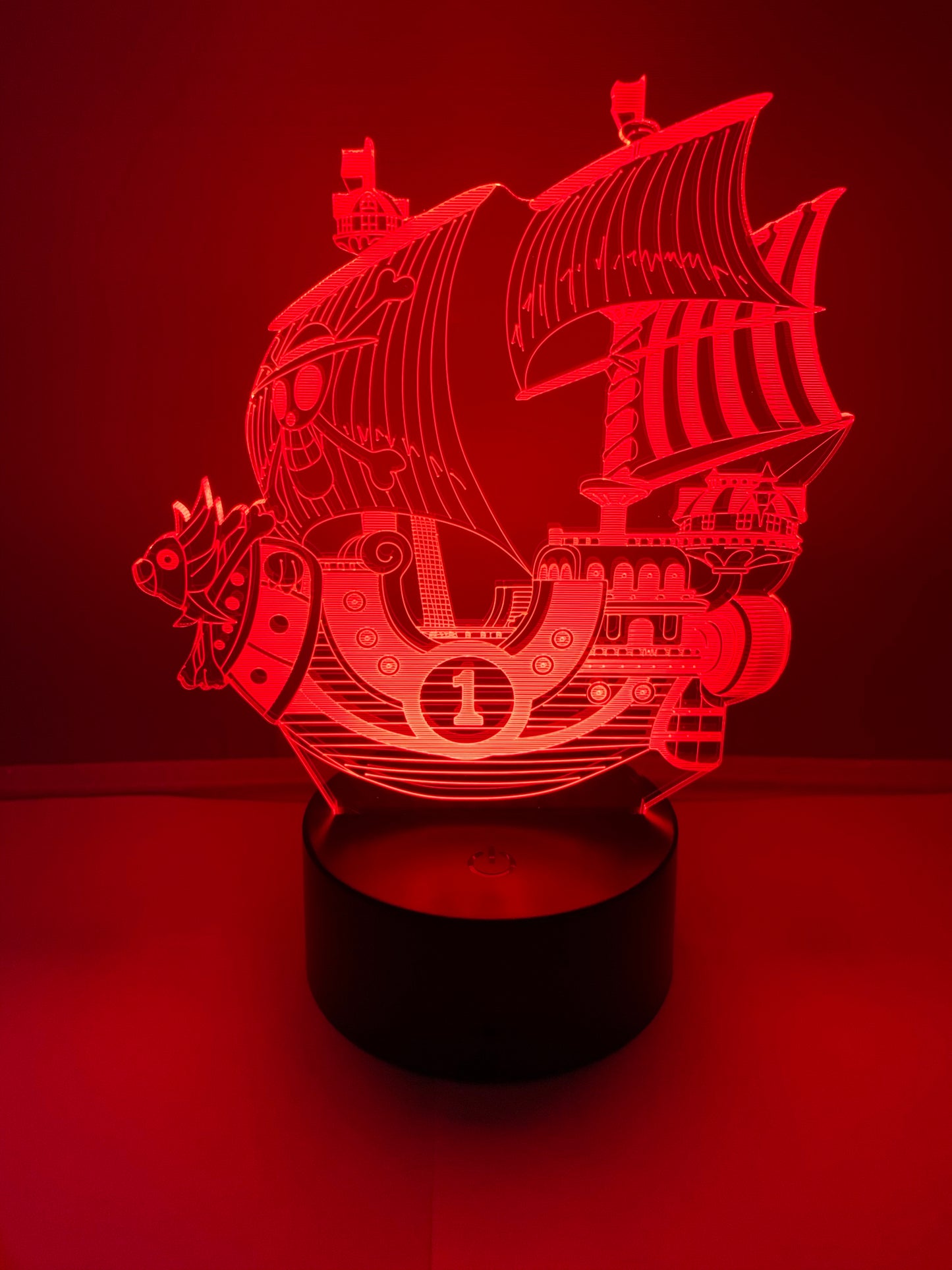 Lampe 3D DEL Bateau Pirate One Piece 🏴☠️