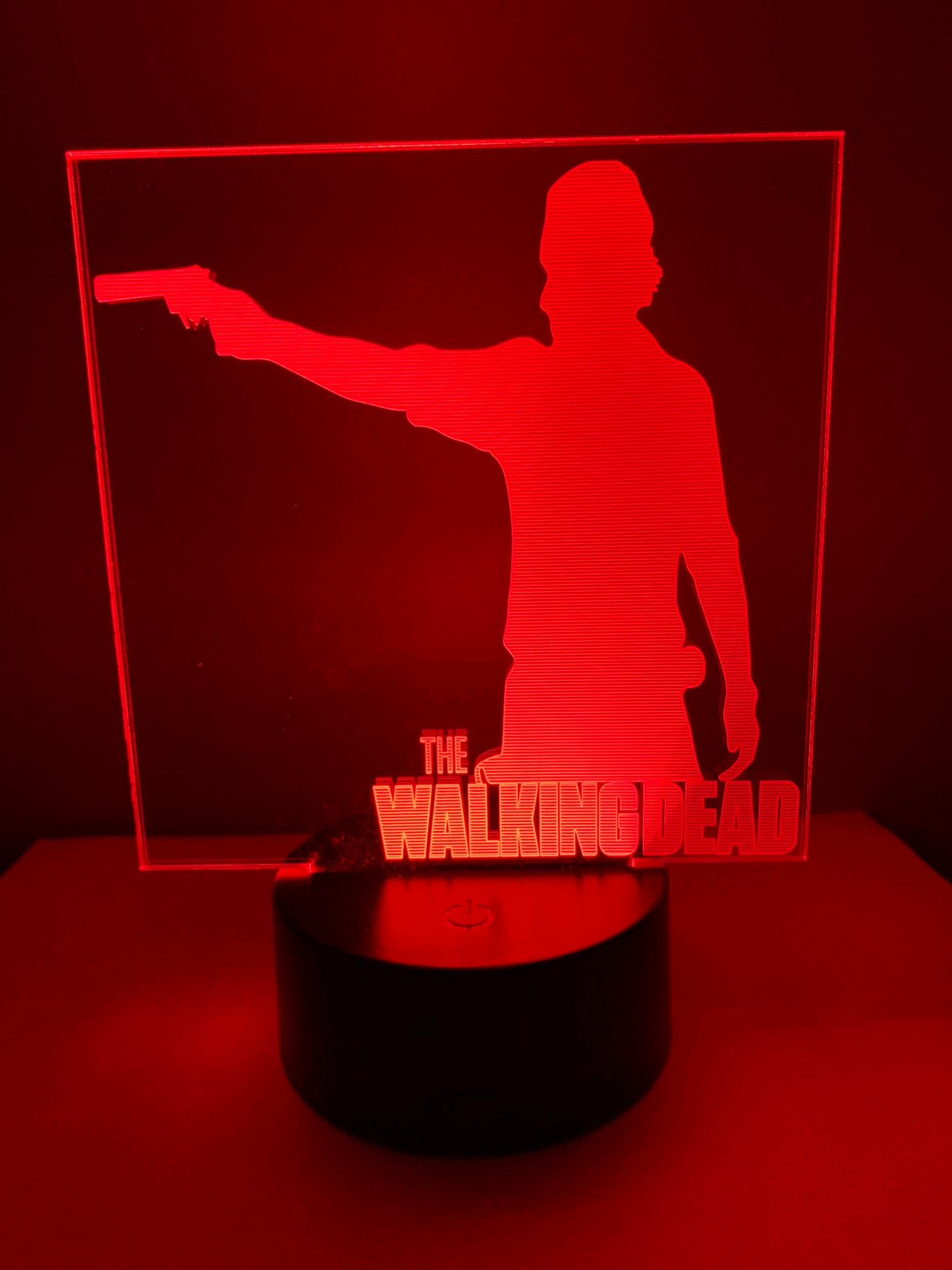Lampe 3D DEL Rick Grimes The Walking Dead