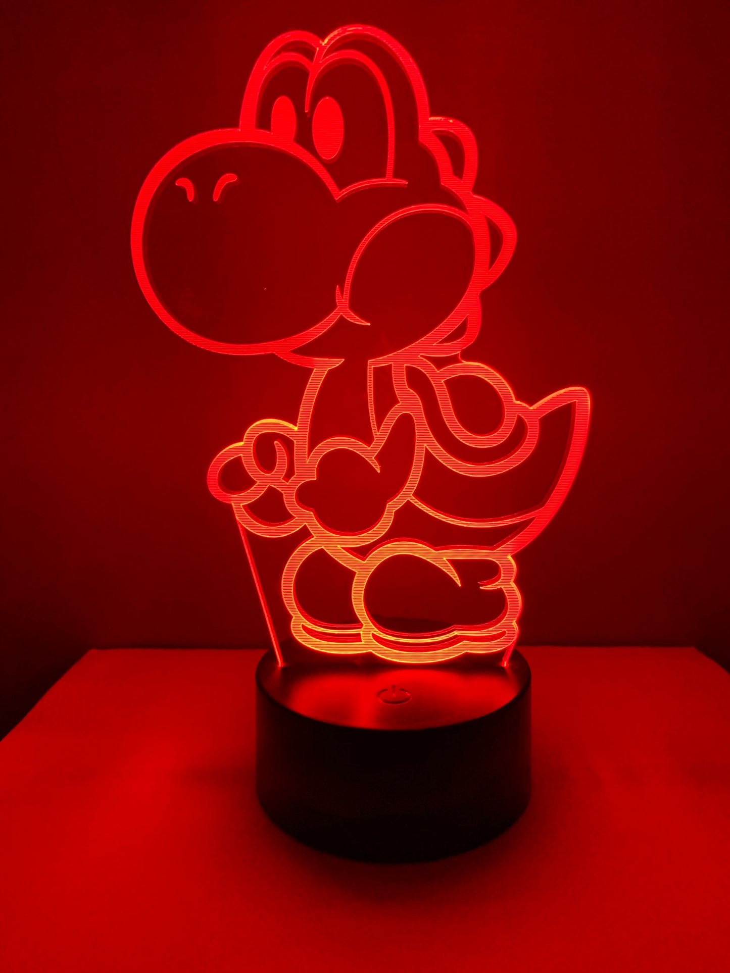 Lampe 3D DEL Yoshi Rétro (Super Mario)
