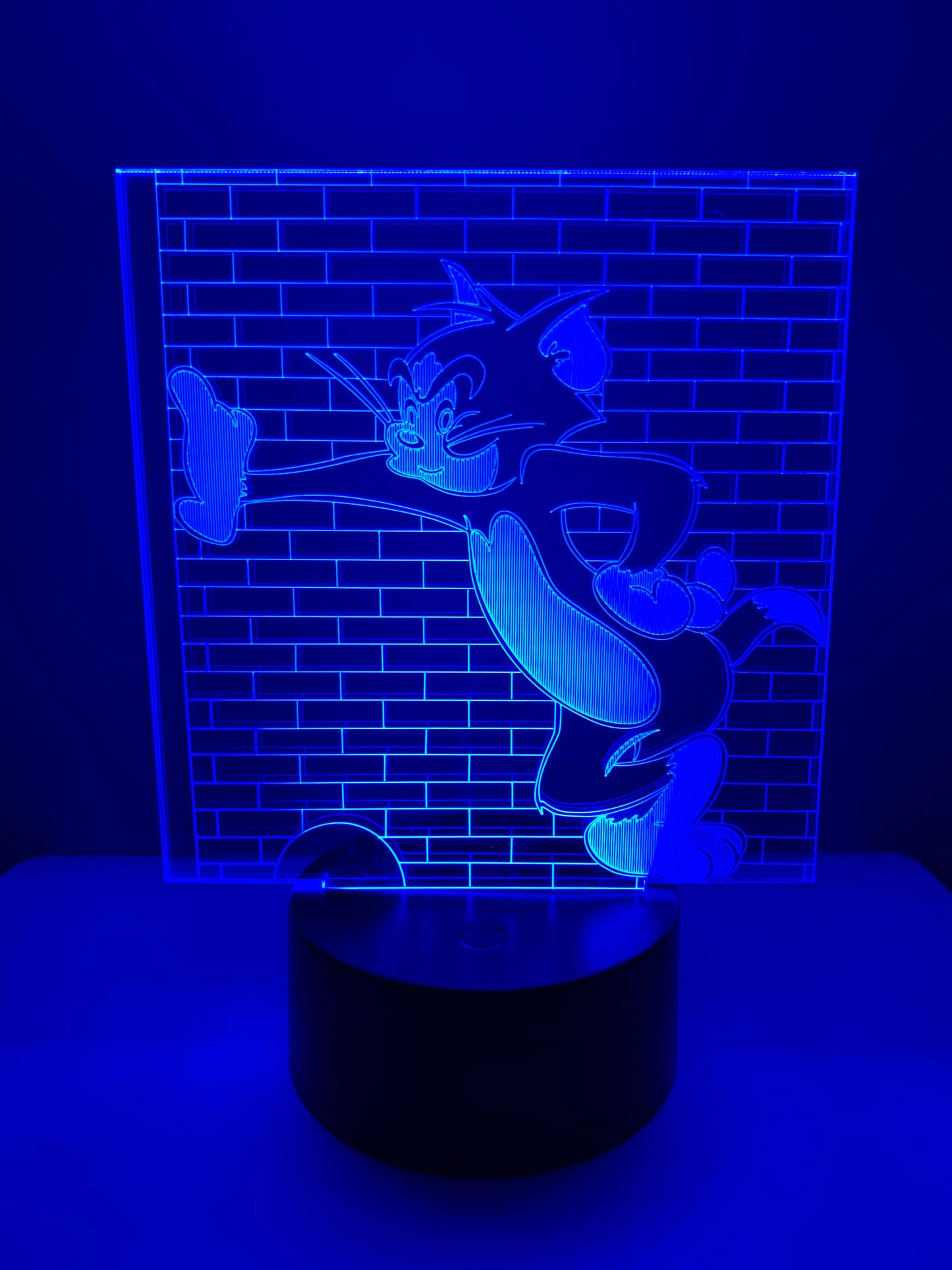 Lampe 3D DEL Tom le chat (Tom et Jerry)