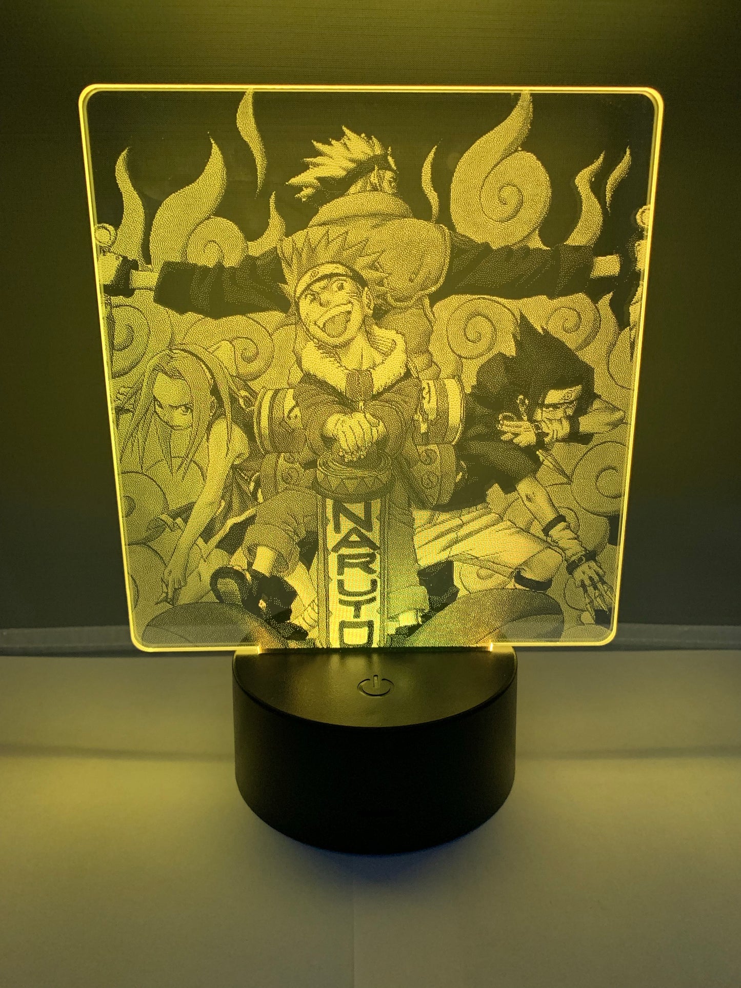 Lampe DEL Photo Réaliste Personnages Naruto