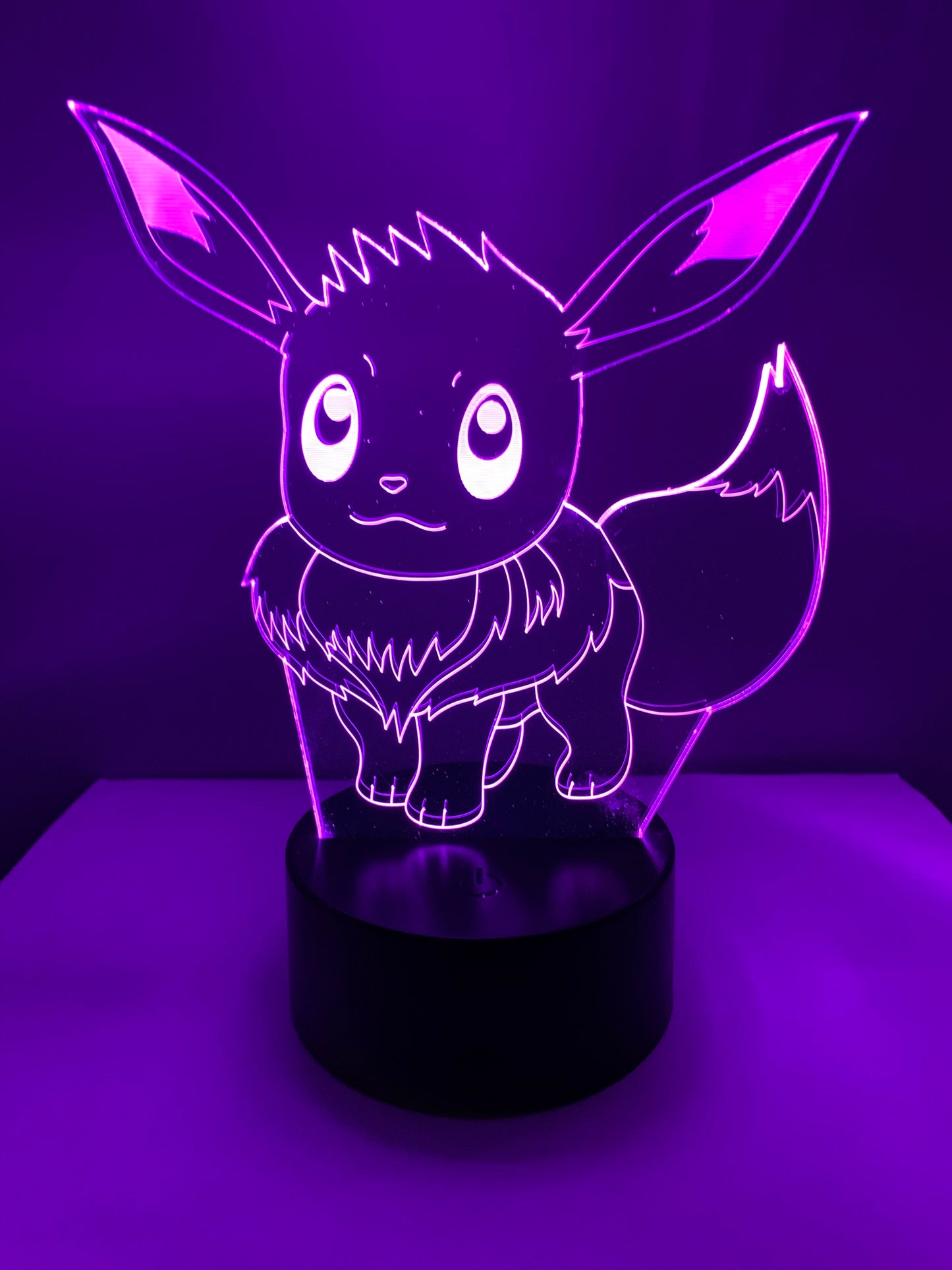 Lampe 3D DEL Eevee Pokémon