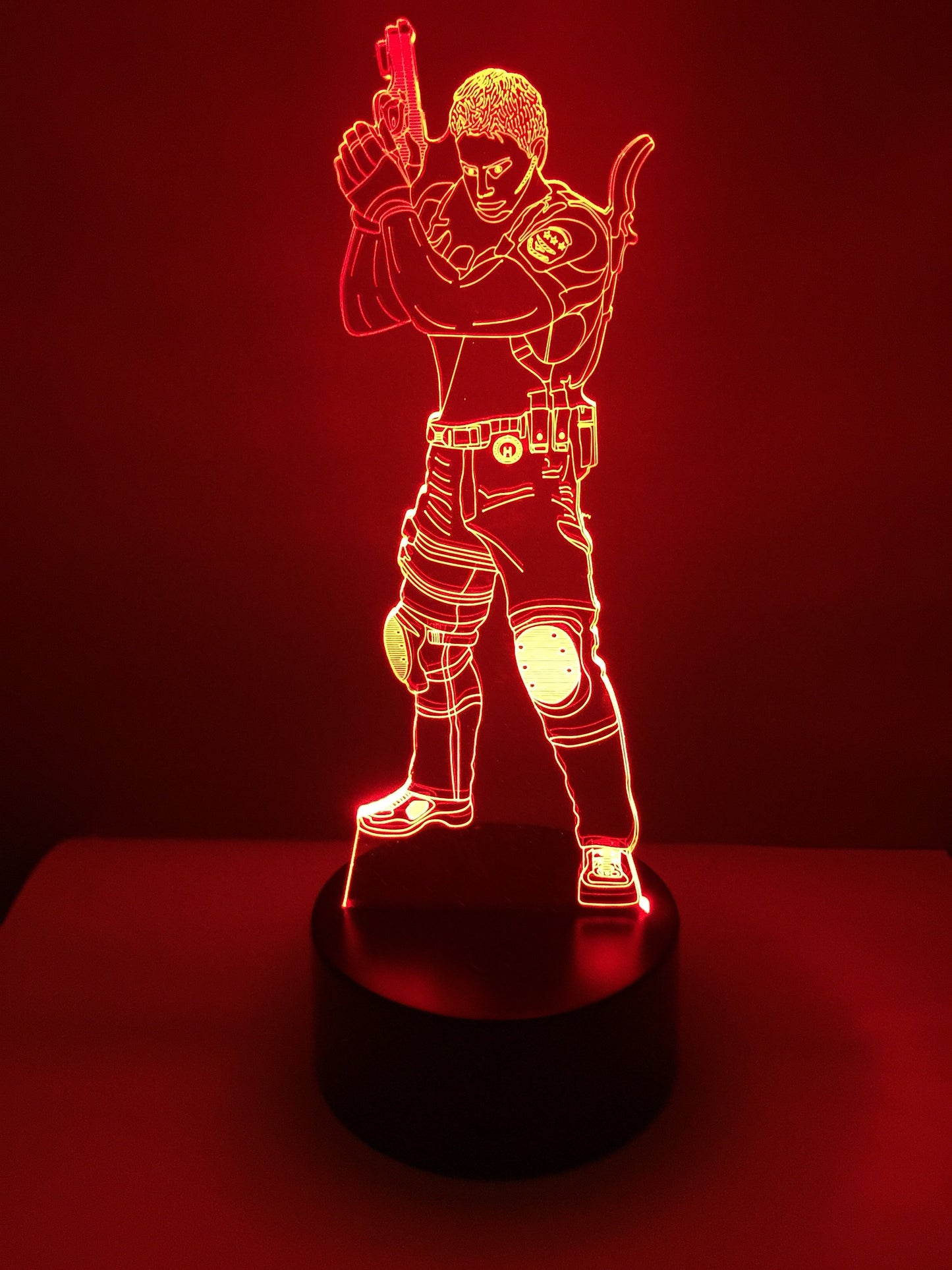 Lampe 3D DEL Chris Resident Evil