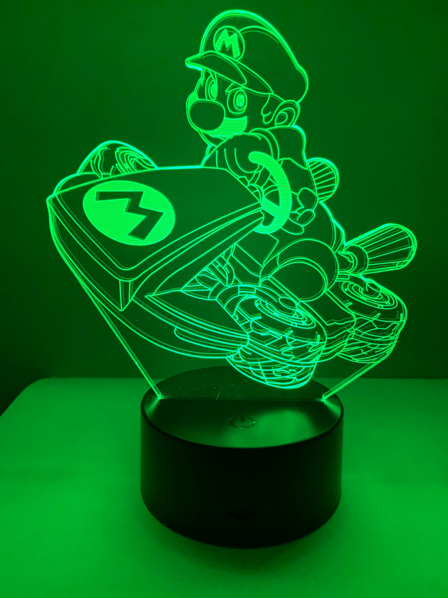 Lampe 3D DEL Mario Kart Super Mario