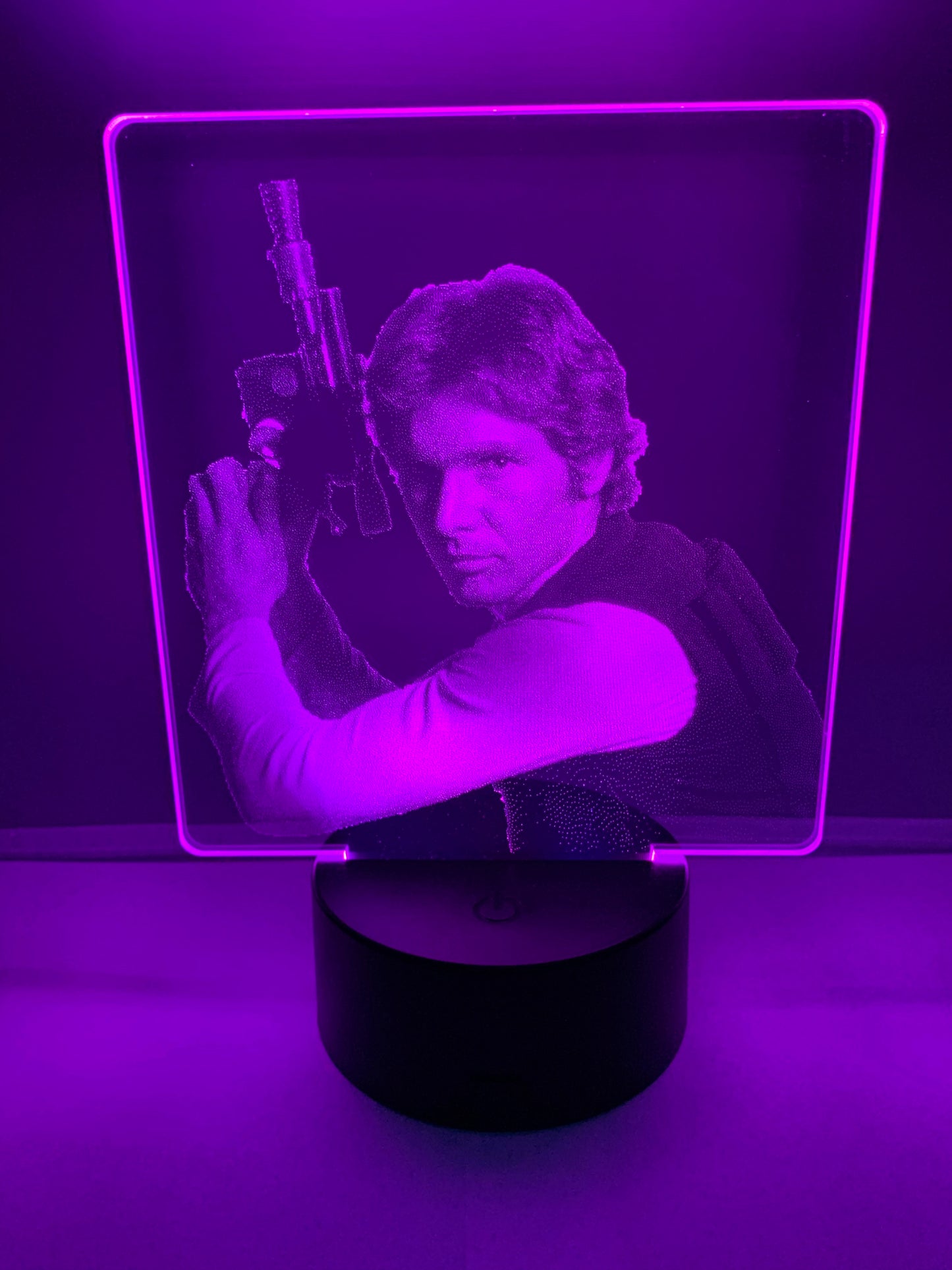 Lampe DEL Photo Réaliste Yan Solo Star Wars