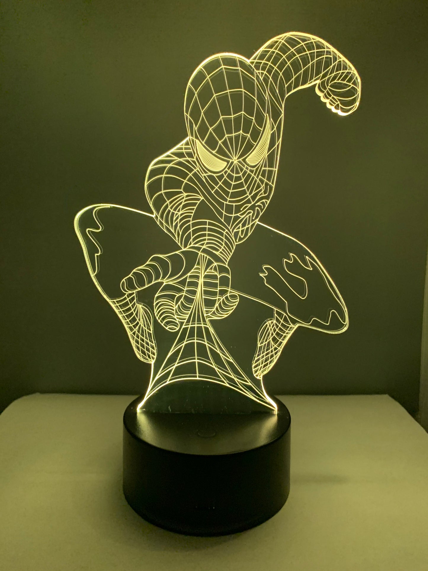 Lampe 3D DEL Spiderman