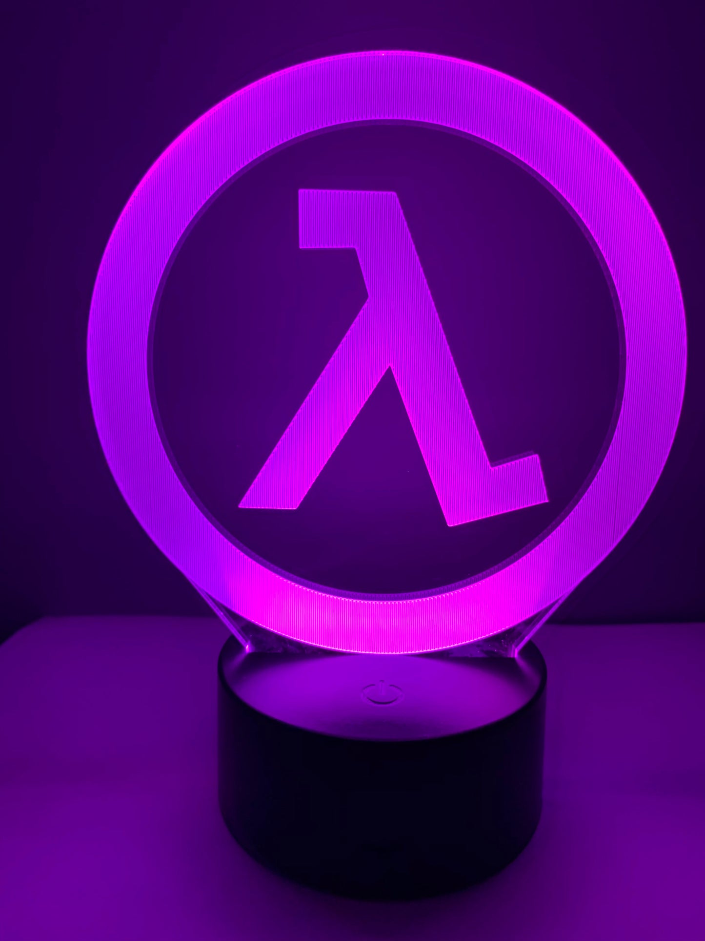 Lampe 3D DEL Half-Life