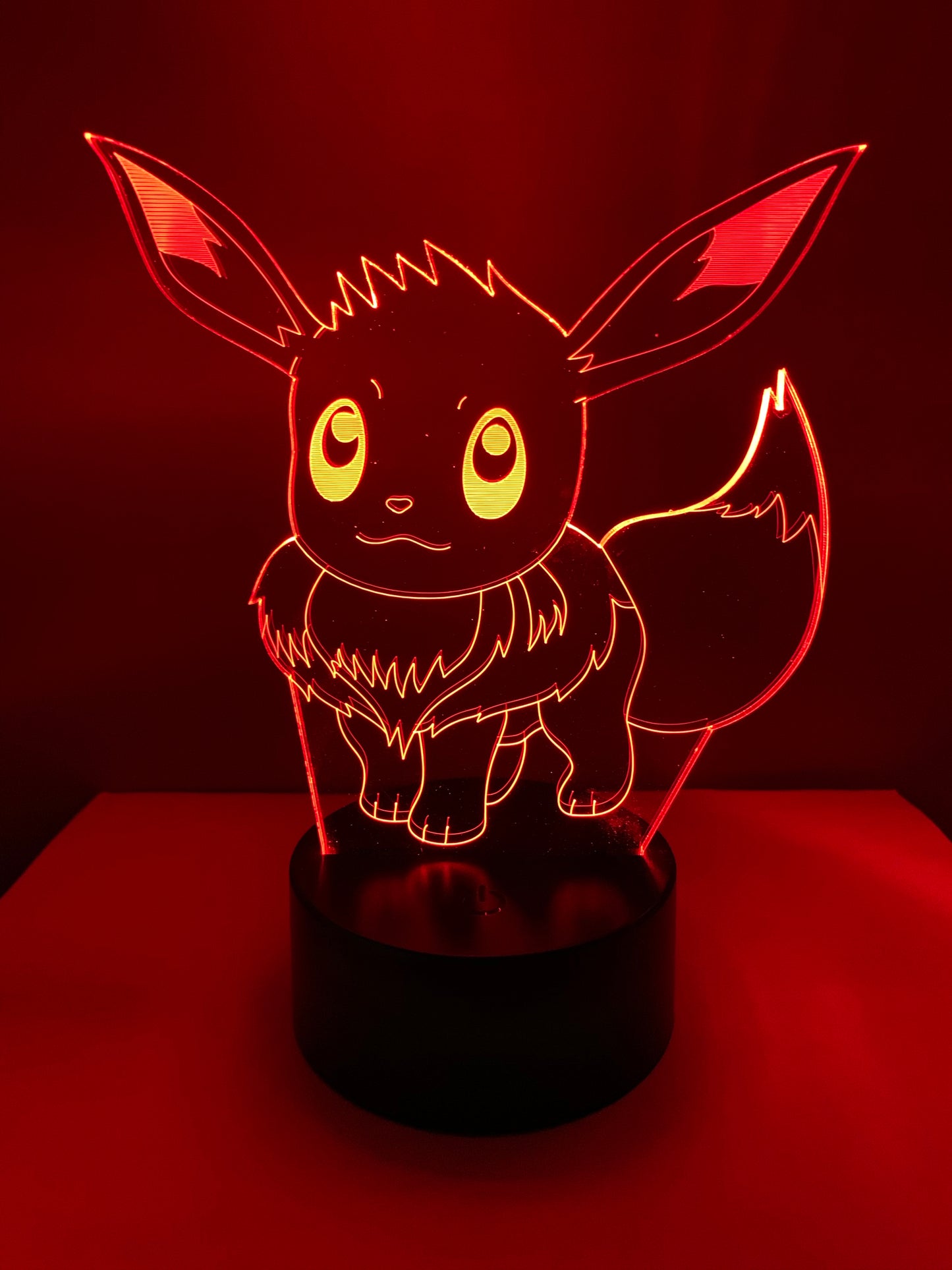 Lampe 3D DEL Eevee Pokémon