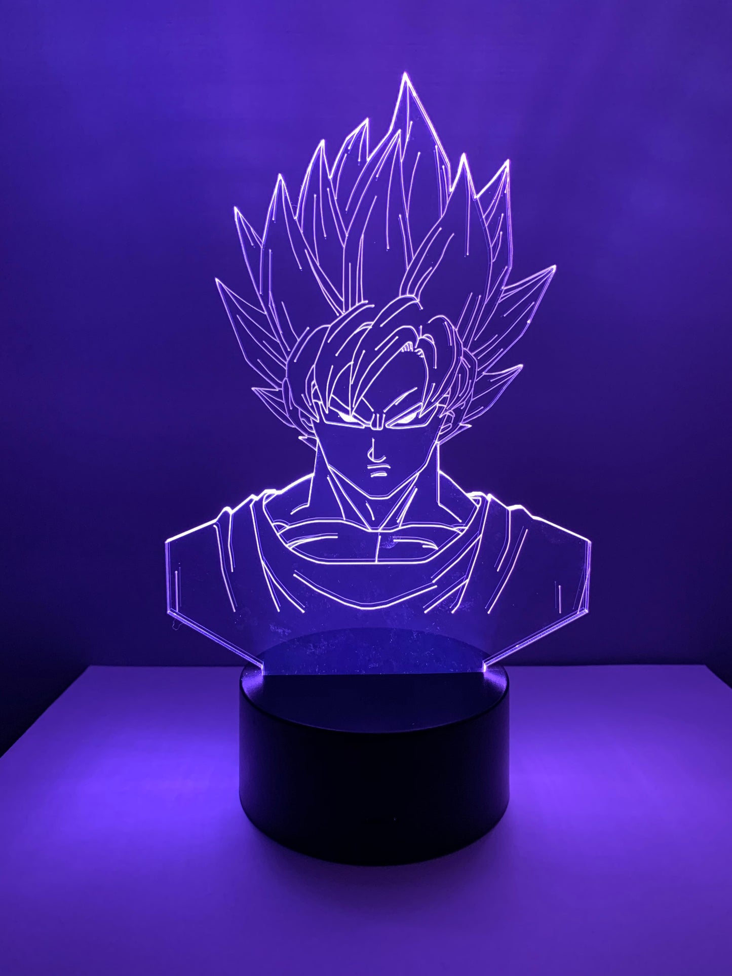 Lampe 3D DEL Son Goku Dragon Ball