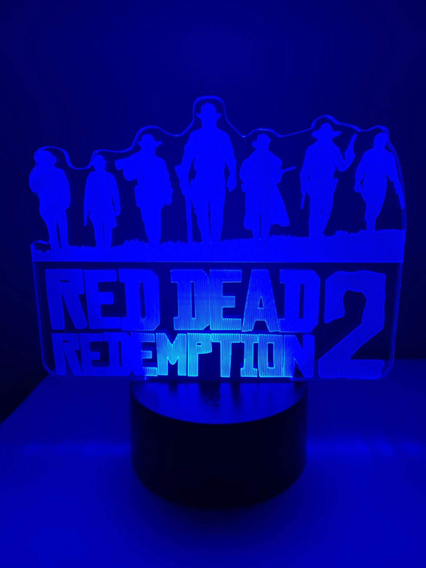 Lampe 3D DEL Red Dead Redemption 2