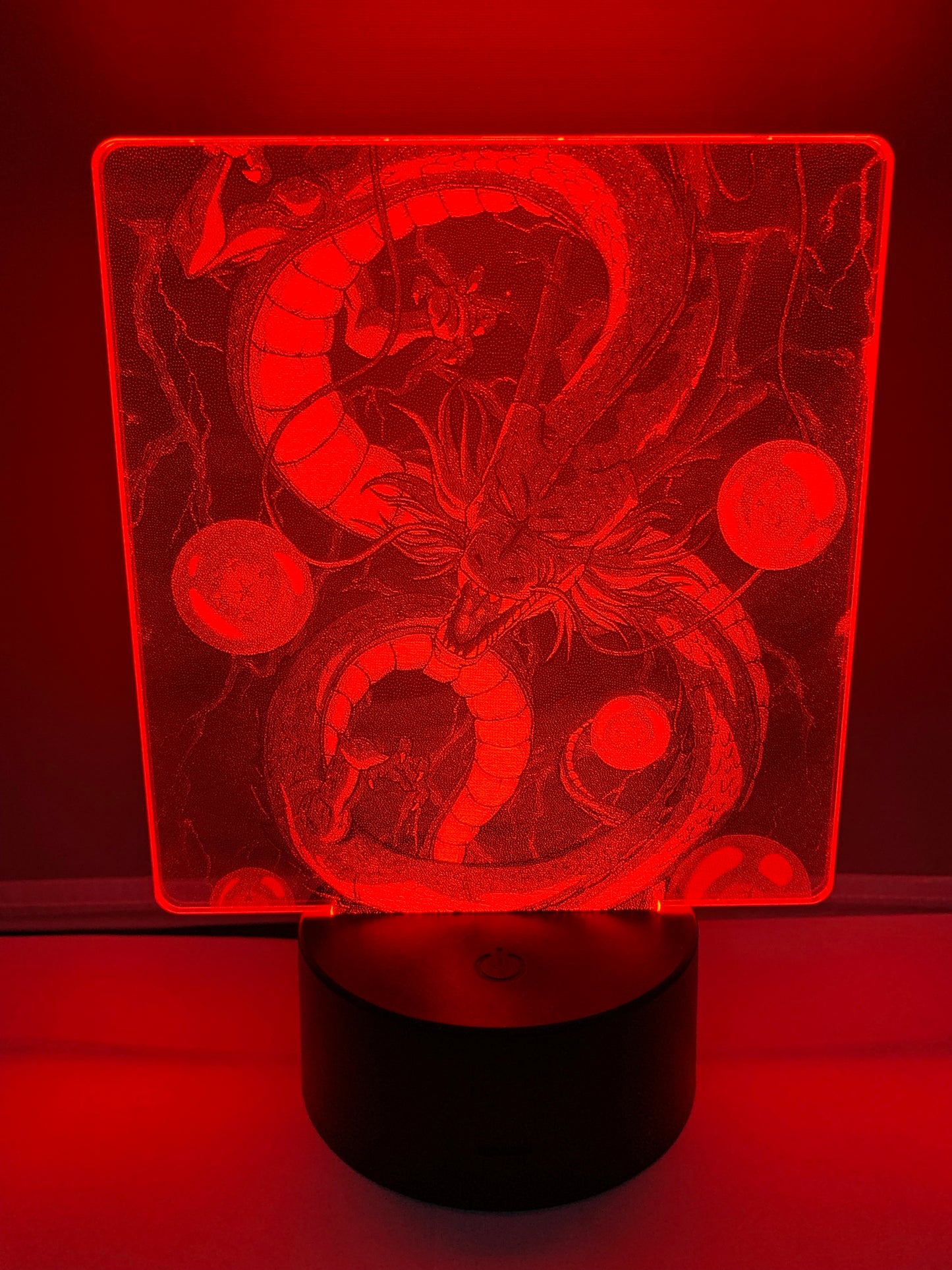 Lampe DEL Photo Réaliste Shenron Dragon Ball