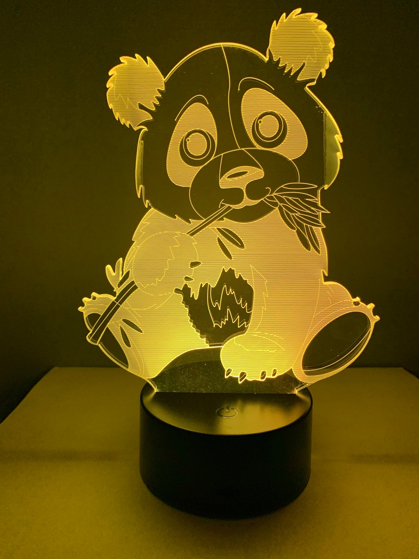 Lampe 3D DEL Joli Petit Panda