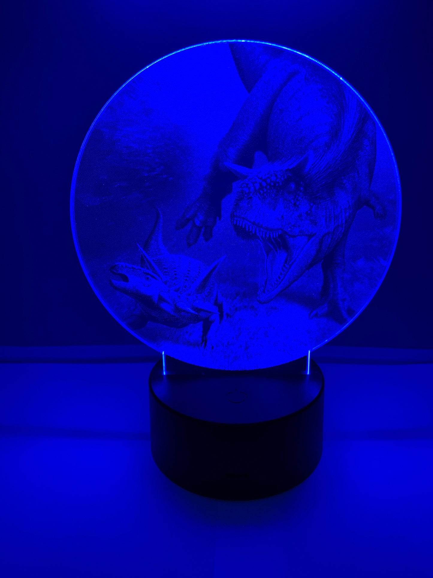 Lampe DEL Photo Réaliste Dinosaures