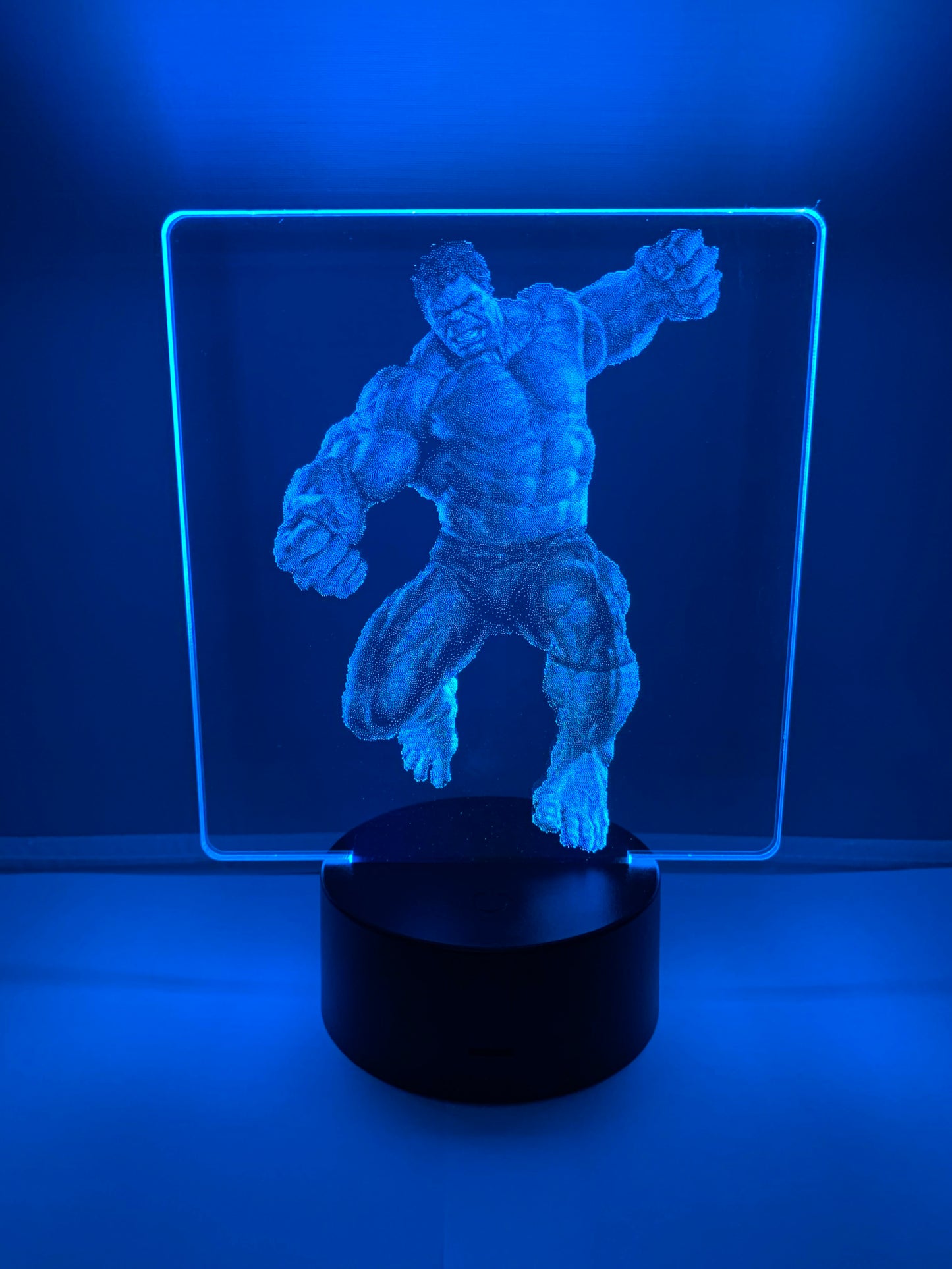 Lampe DEL Photo Réaliste Hulk