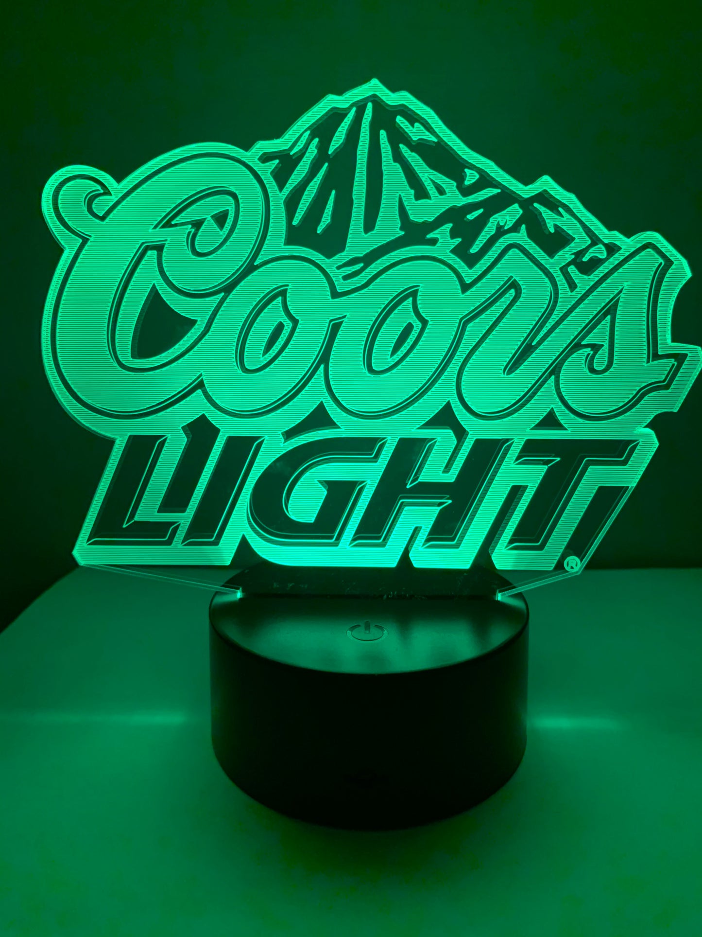 Lampe 3D DEL Coors Light