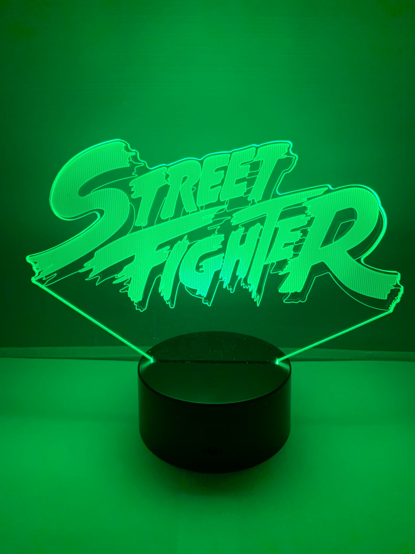 Lampe 3D DEL Logo Street Fighter