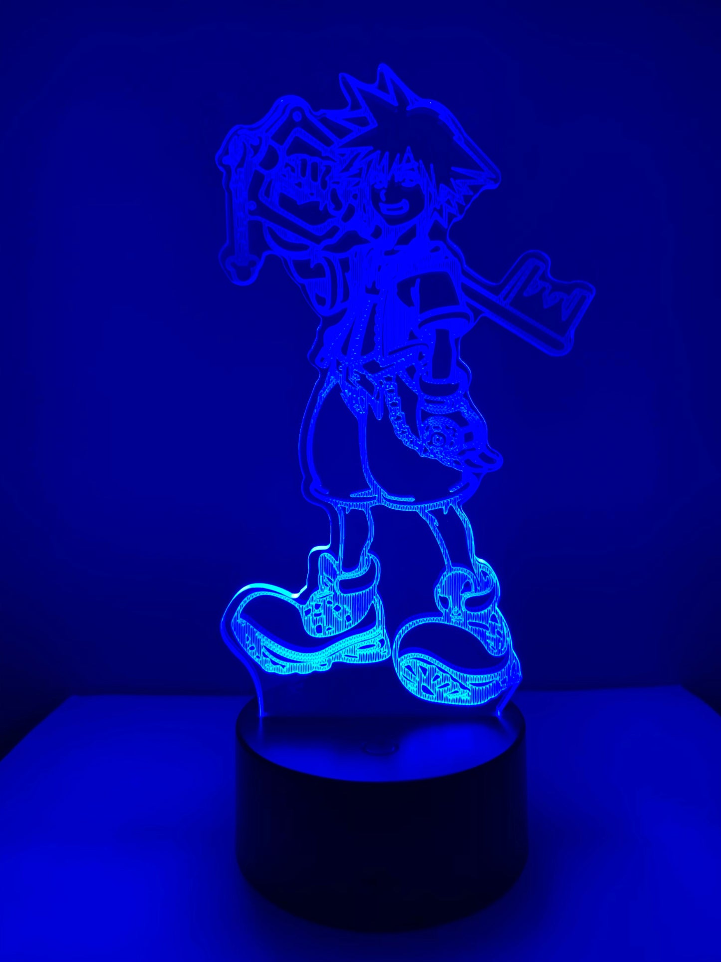 Lampe 3D DEL Sora Kingdom Hearth