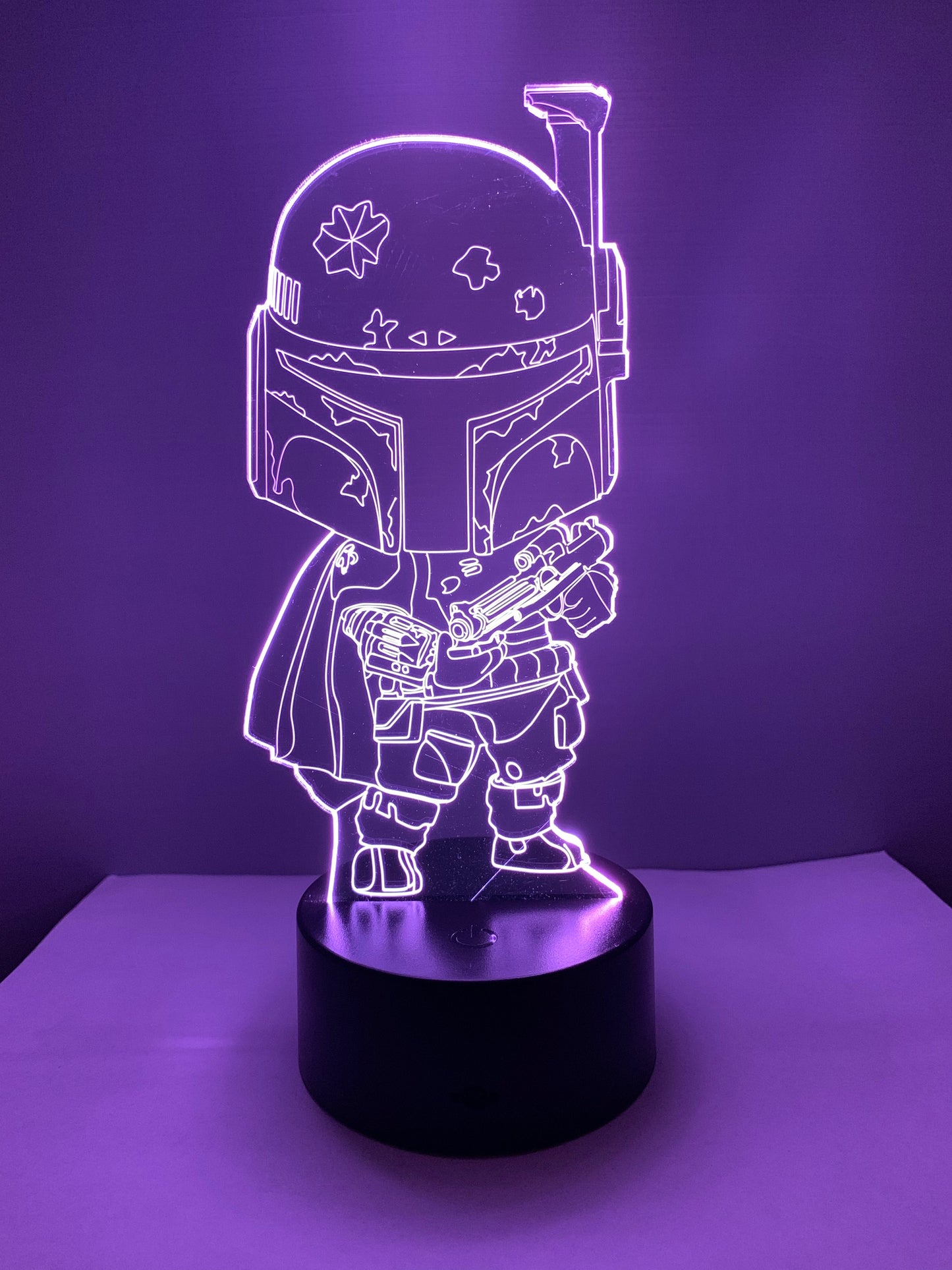 Lampe 3D DEL Boba Fett Star Wars