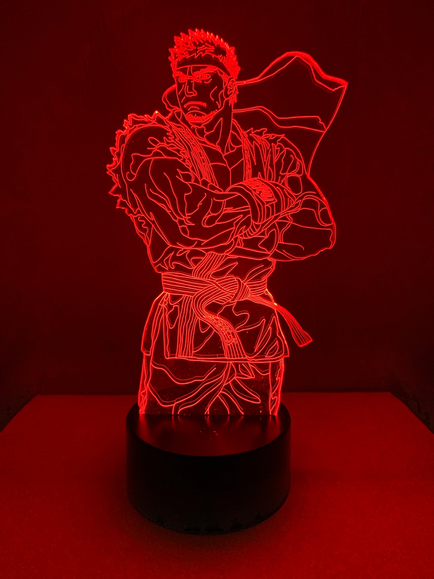 Lampe 3D DEL Ryu Street Fighter