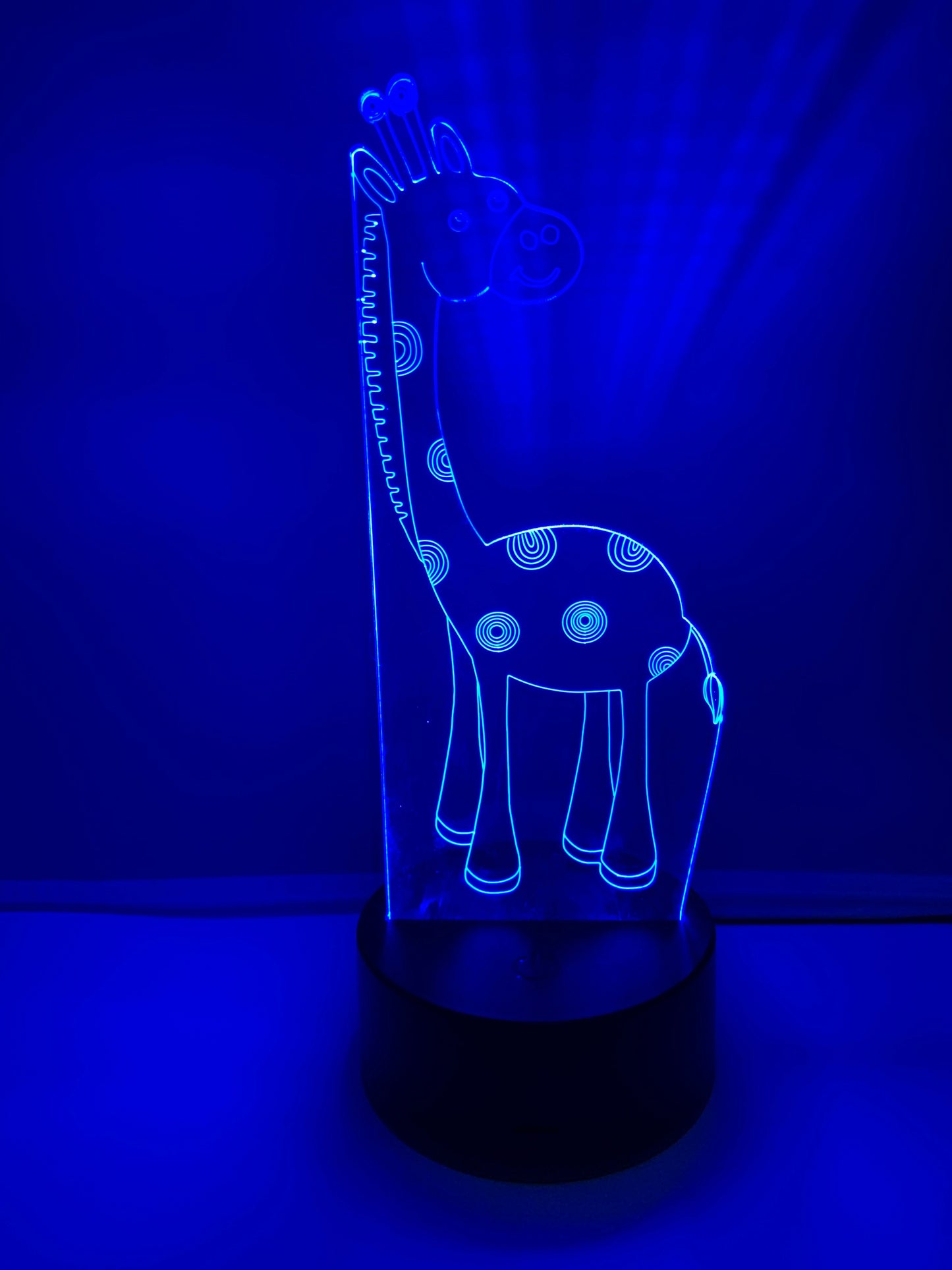 Lampe 3D DEL Petite Giraffe