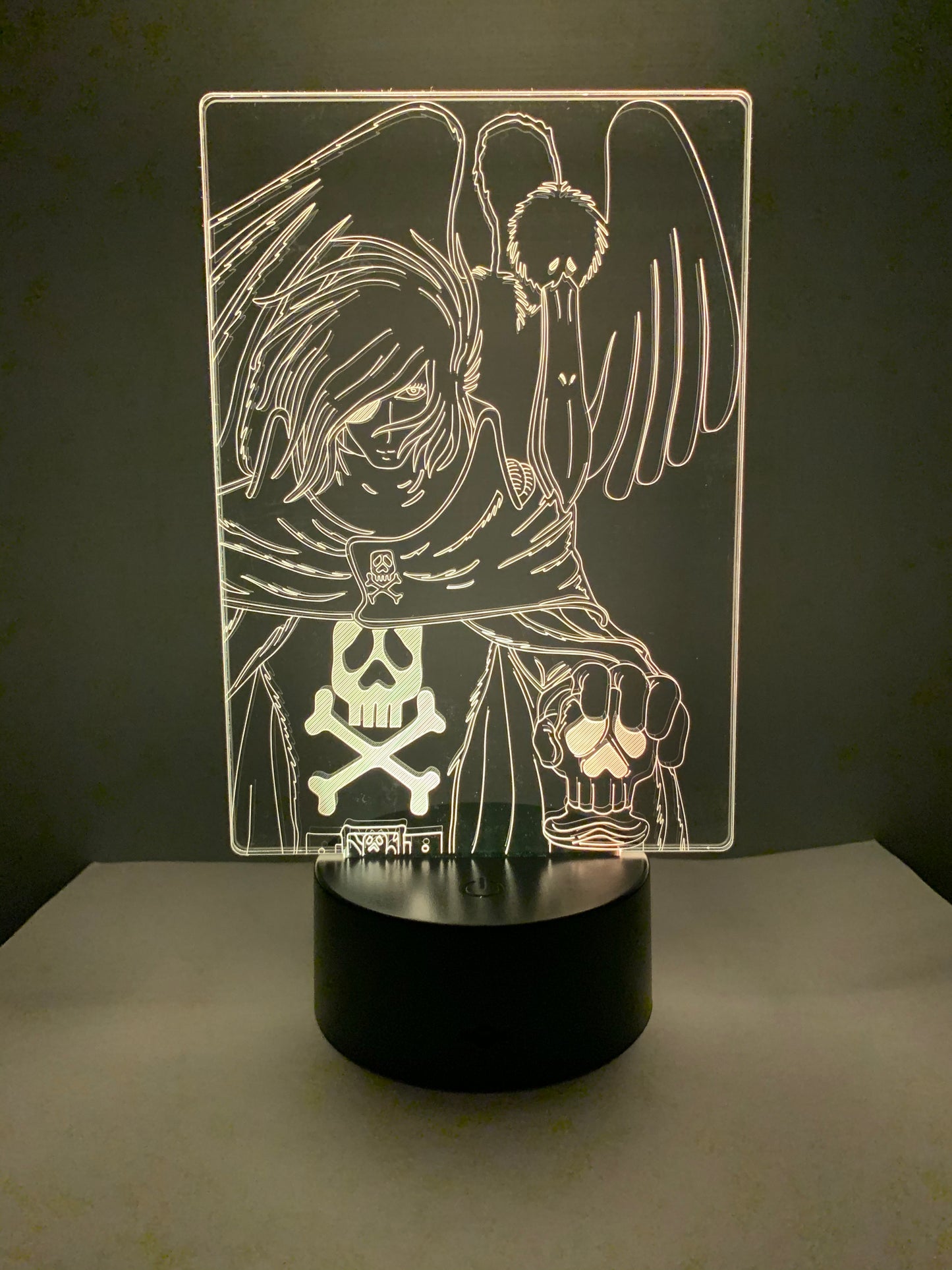 Lampe 3D DEL Albator