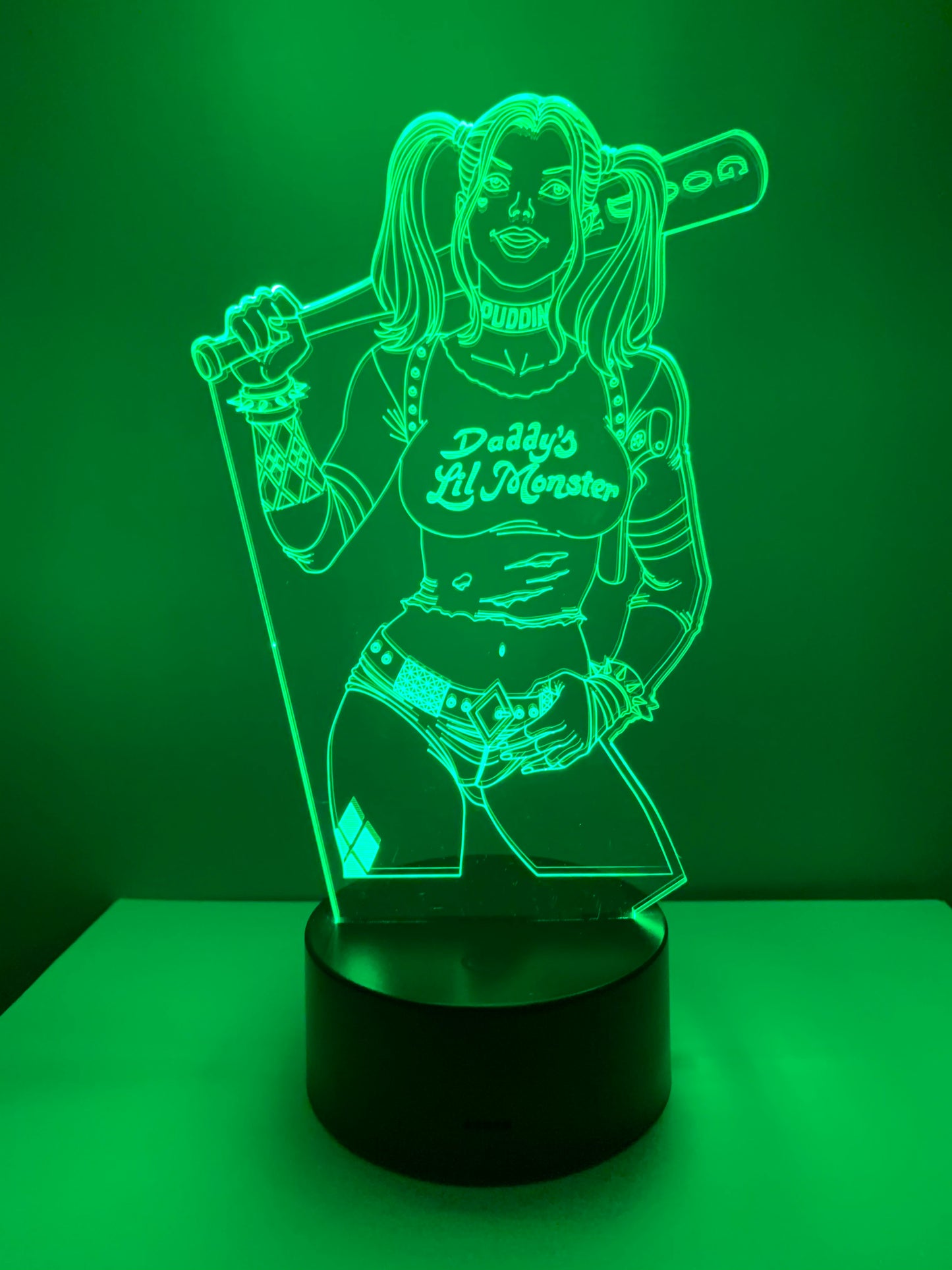 Lampe 3D DEL Harley Quinn (Batman)