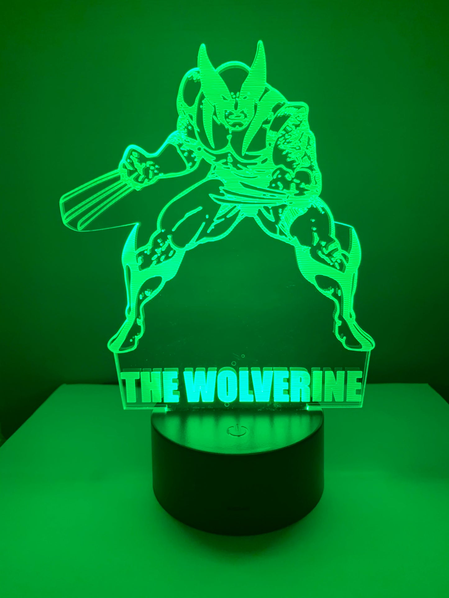 Lampe 3D DEL Wolverine