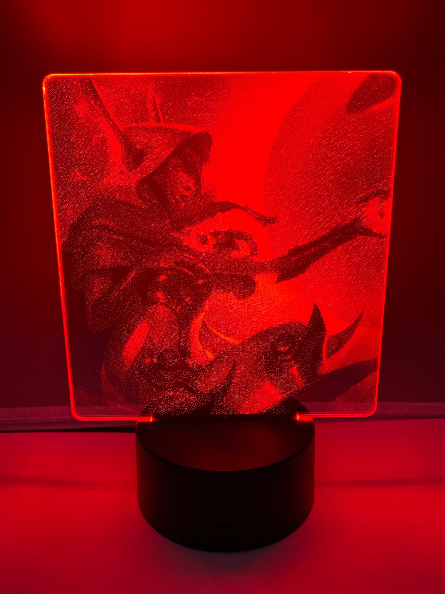 Lampe DEL Photo Réaliste Xayah League Of Legends