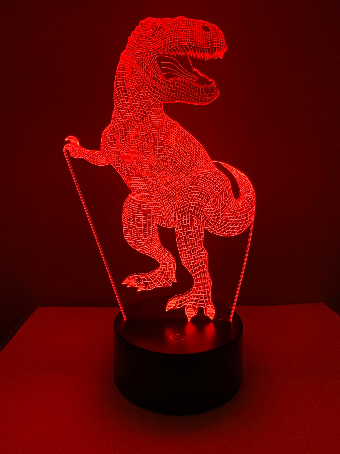 Lampe 3D DEL Dinosaure T-Rex