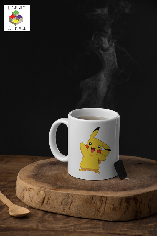 Autocollant pour tasse Pikachu Pokemon