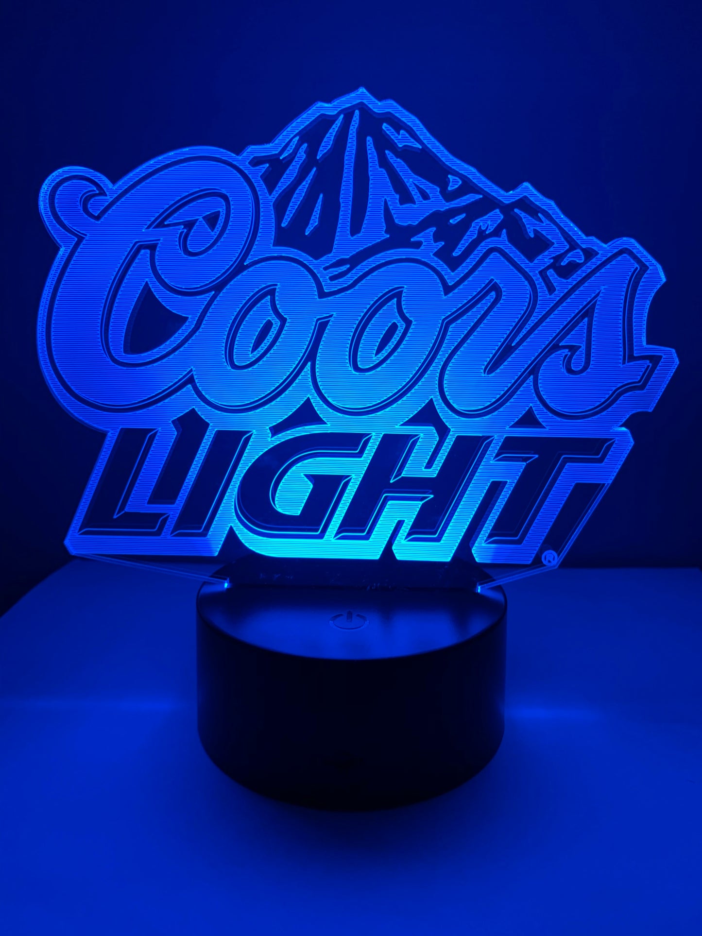 Lampe 3D DEL Coors Light