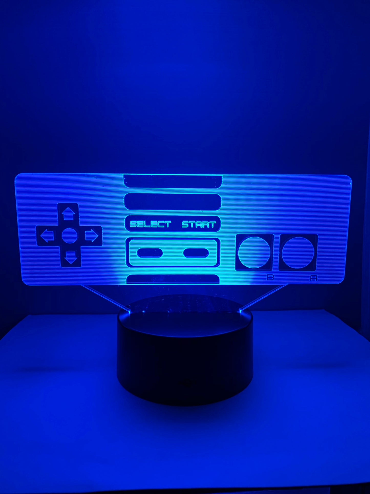 Lampe 3D DEL Manette