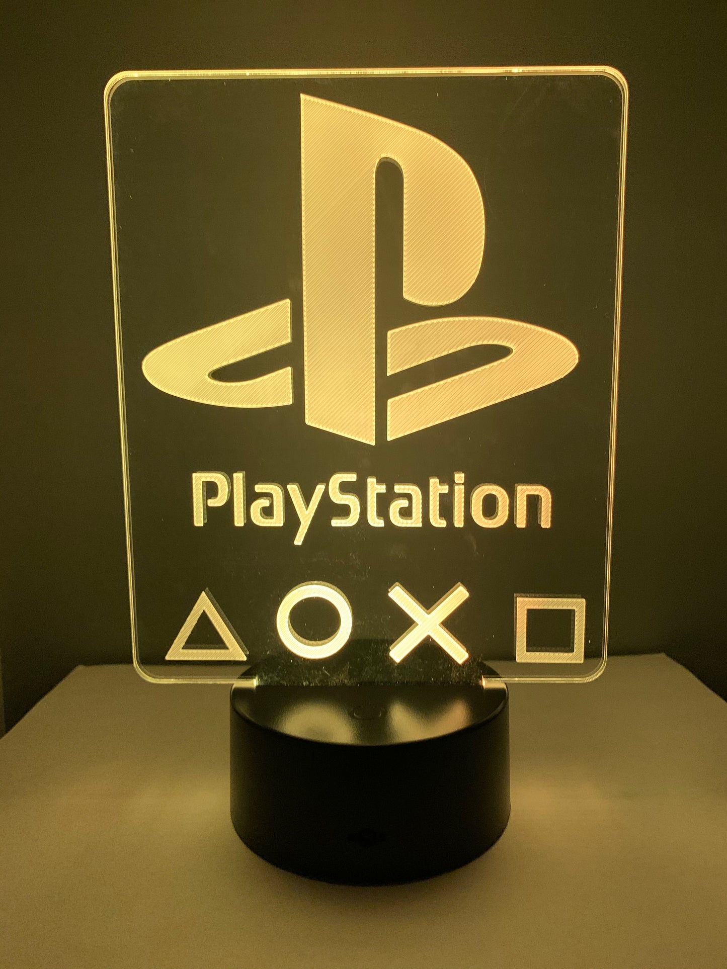 Lampe 3D DEL Logo Playstation