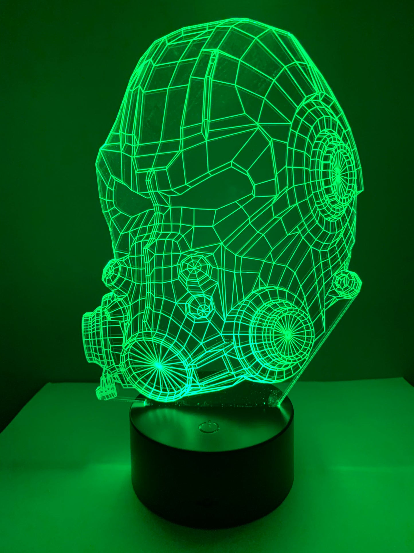 Lampe 3D DEL Armure assistée Fallout