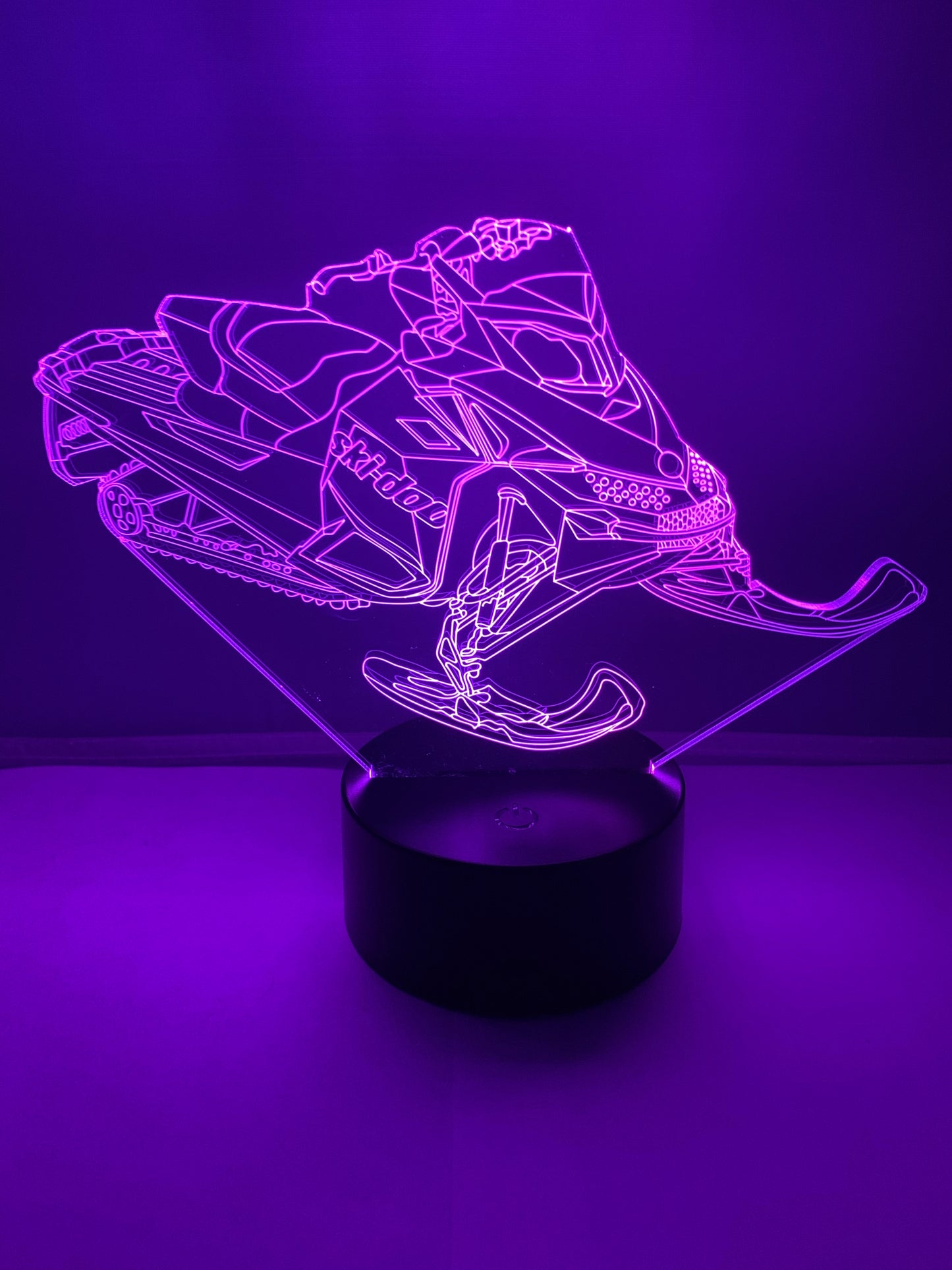 Lampe 3D DEL Motoneige Ski Doo