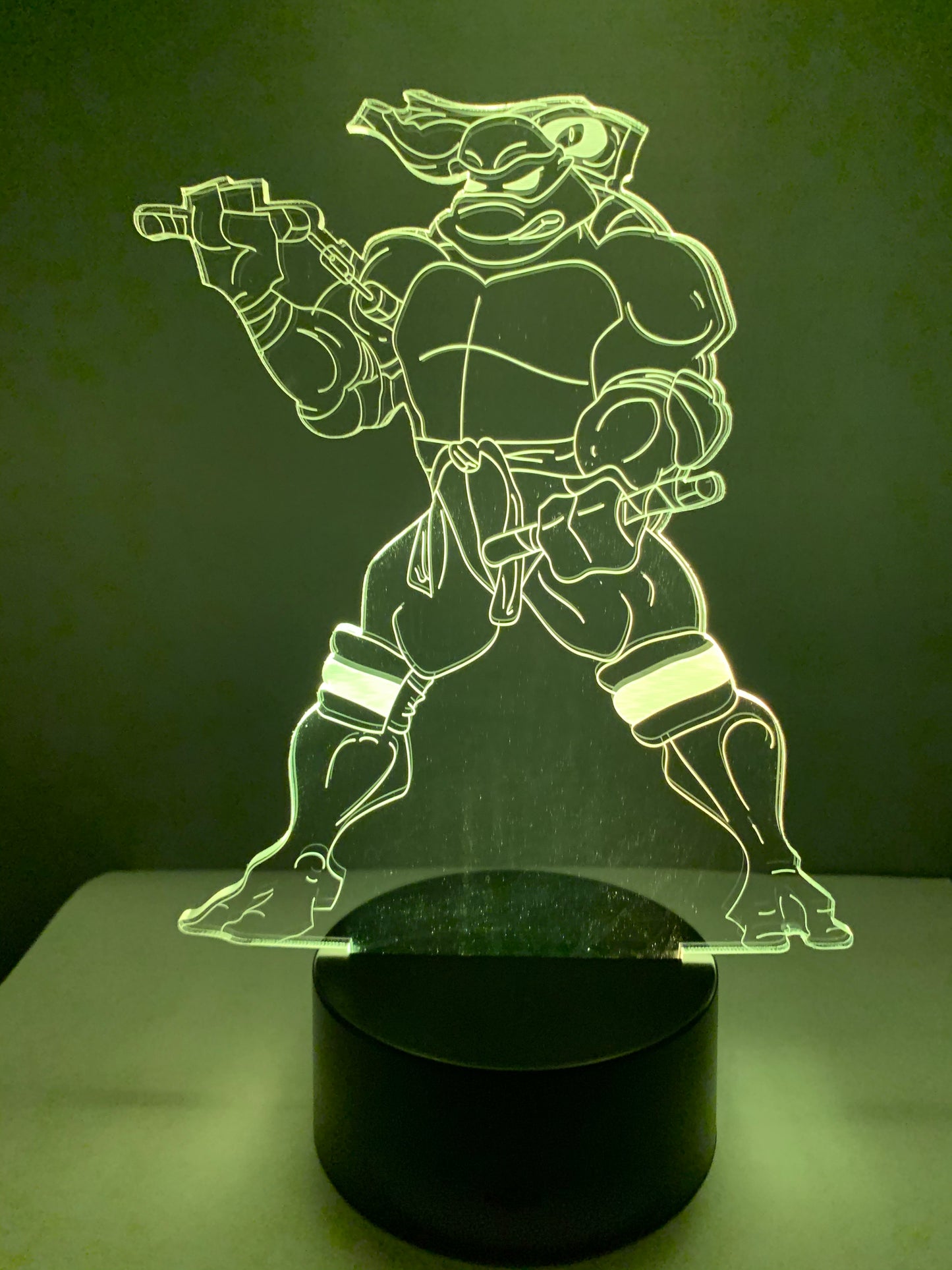 Lampe 3D DEL Michelangelo Ninja Turtles (Tortues Ninja)