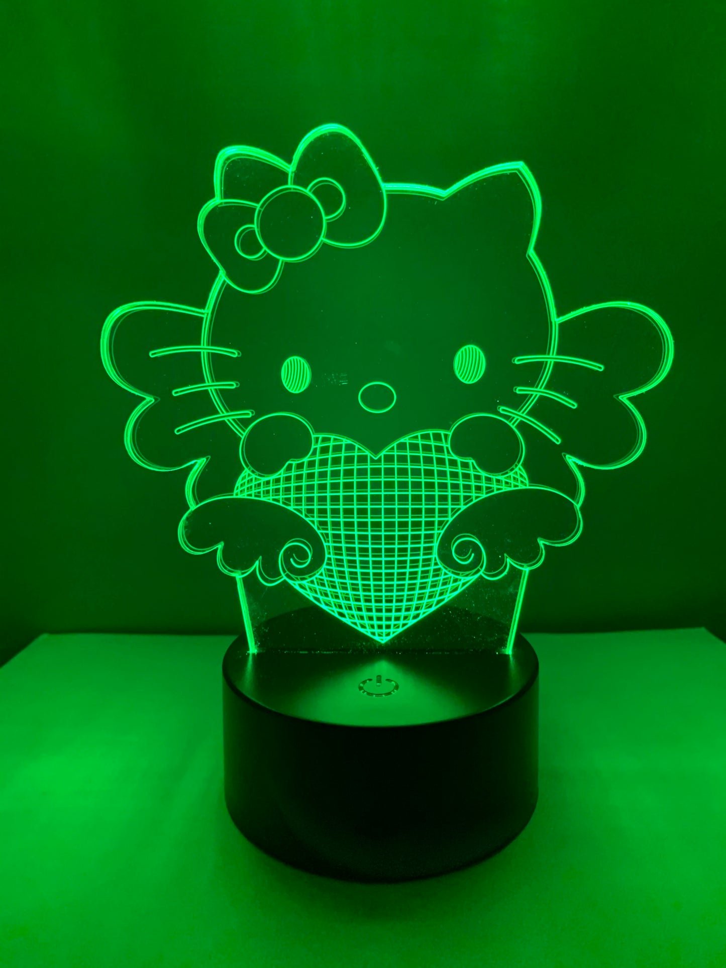 Lampe 3D DEL Chat Hello Kitty