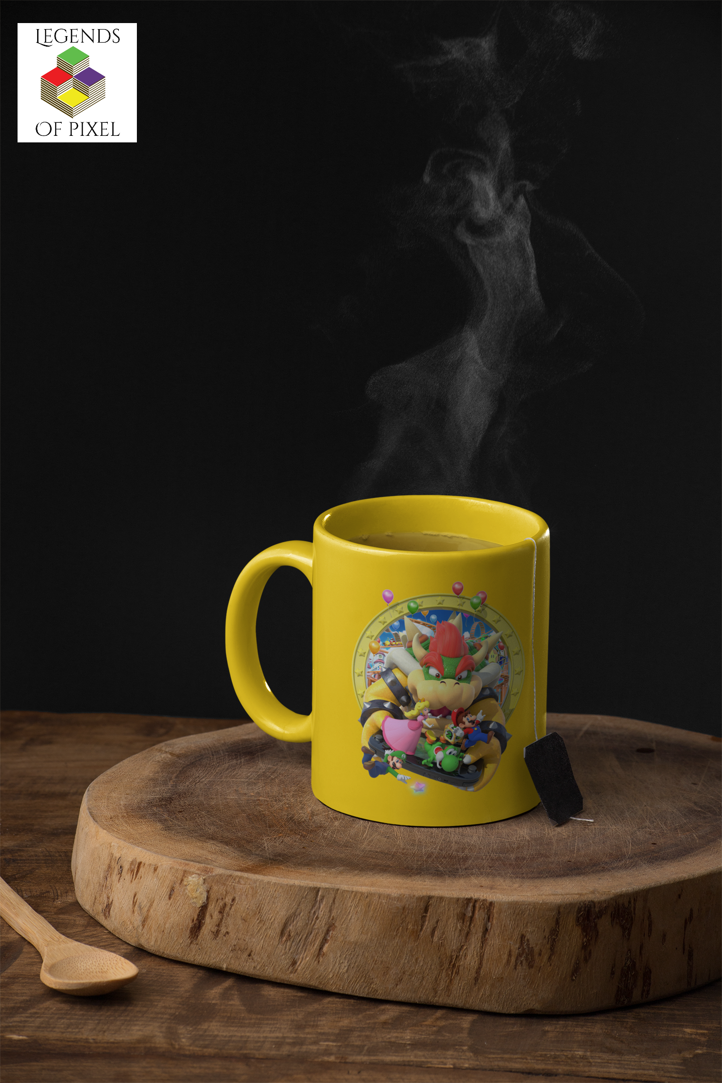 Autocollant pour tasse Mario Party Wii u