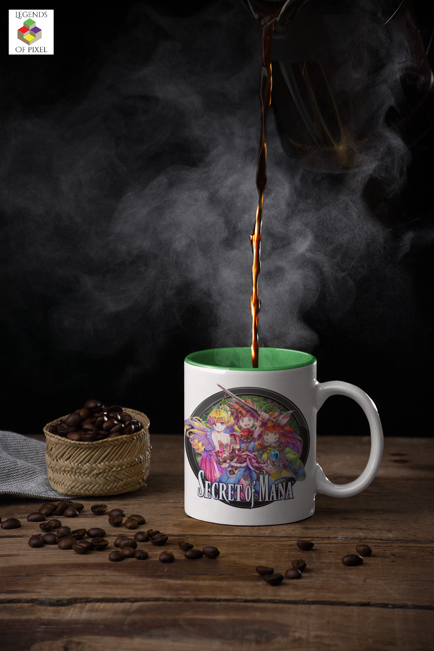 Autocollant pour tasse Secret Of Mana