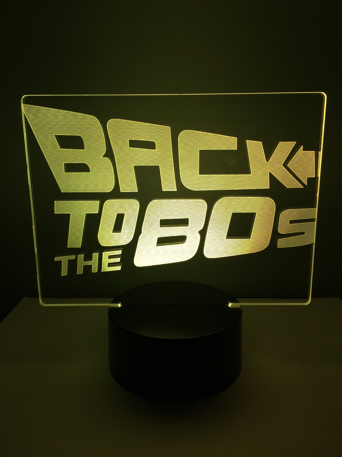 Lampe 3D DEL Back to the 80’s