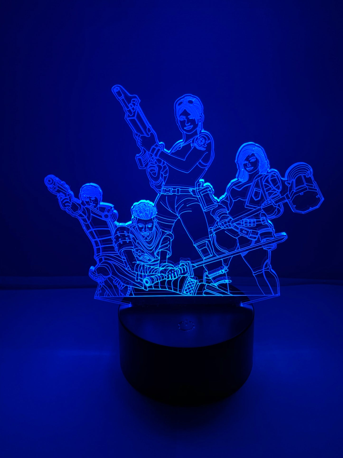 Lampe 3D DEL Fortnite Personnages Variés