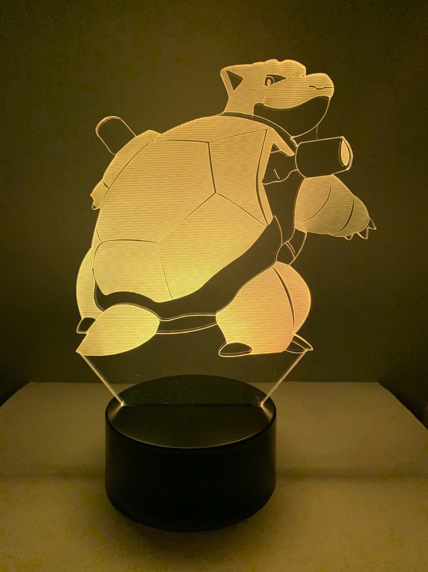 Lampe 3D DEL Pokemon Blastoise