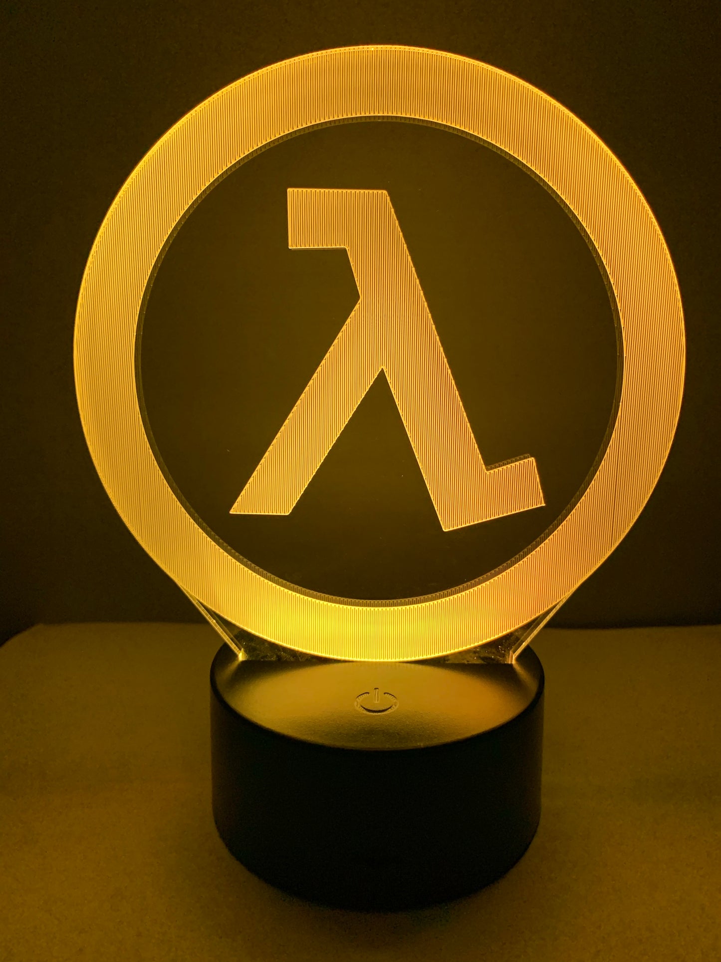 Lampe 3D DEL Half-Life