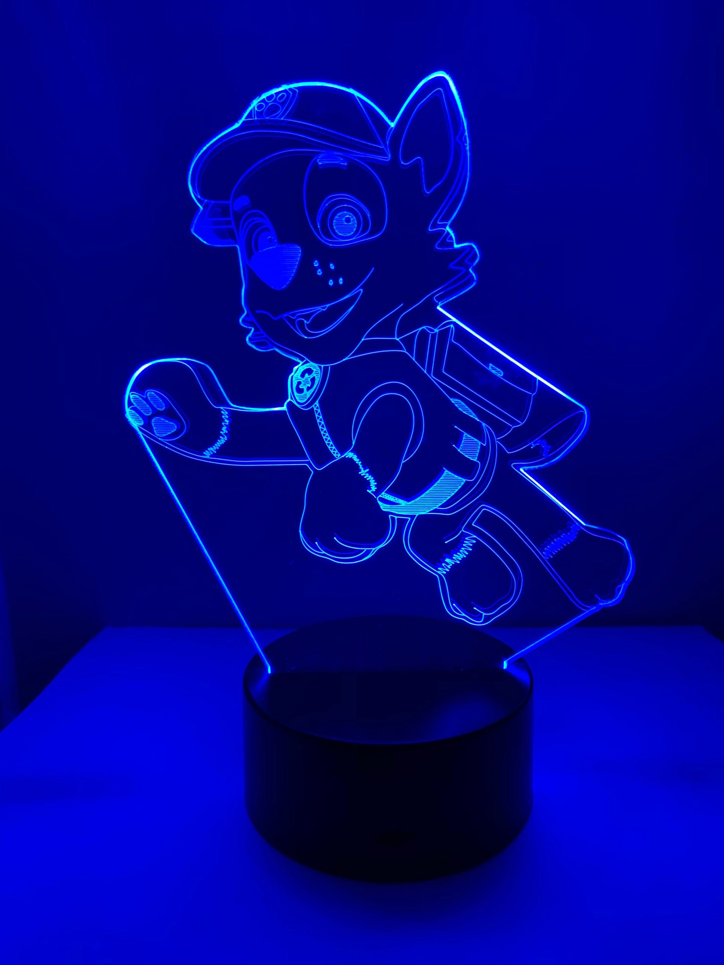 Lampe 3D DEL Rocky Pat Patrouille